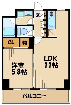 ベェルヴェル稲城の物件間取画像